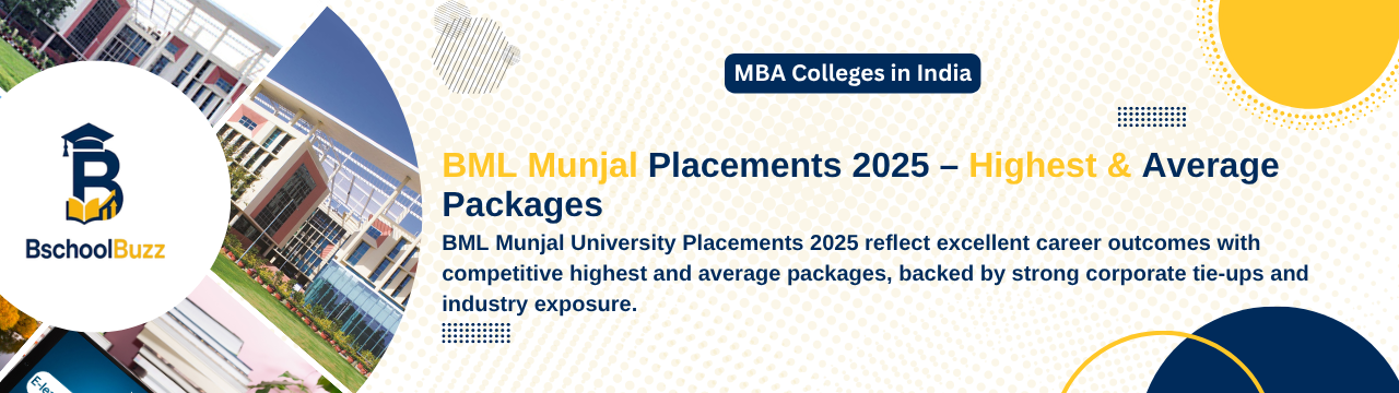 BML Munjal Placements 2025 - Highest & Average Packages