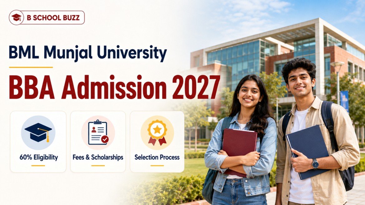 BML Munjal University BBA Admission 2027: Eligibility, Fees, Specialisations & Selection Process