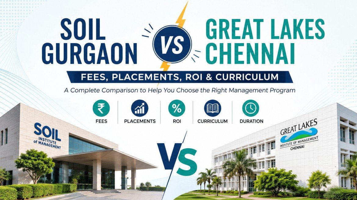SOIL Gurgaon vs Great Lakes Chennai: Fees, Placements, ROI & Curriculum