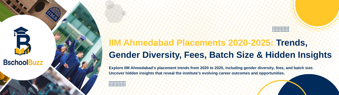 IIM Ahmedabad Placements 2020-2025: Trends, Gender Diversity, Fees, Batch Size & Hidden Insights