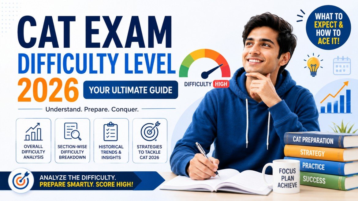 CAT Exam Difficulty Level 2026: Your Ultimate Guide