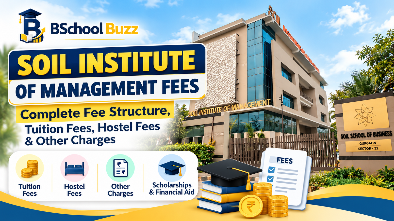 SOIL Institute of Management Fees: Complete Fee Structure, Tuition Fees, Hostel Fees & Other Charges
