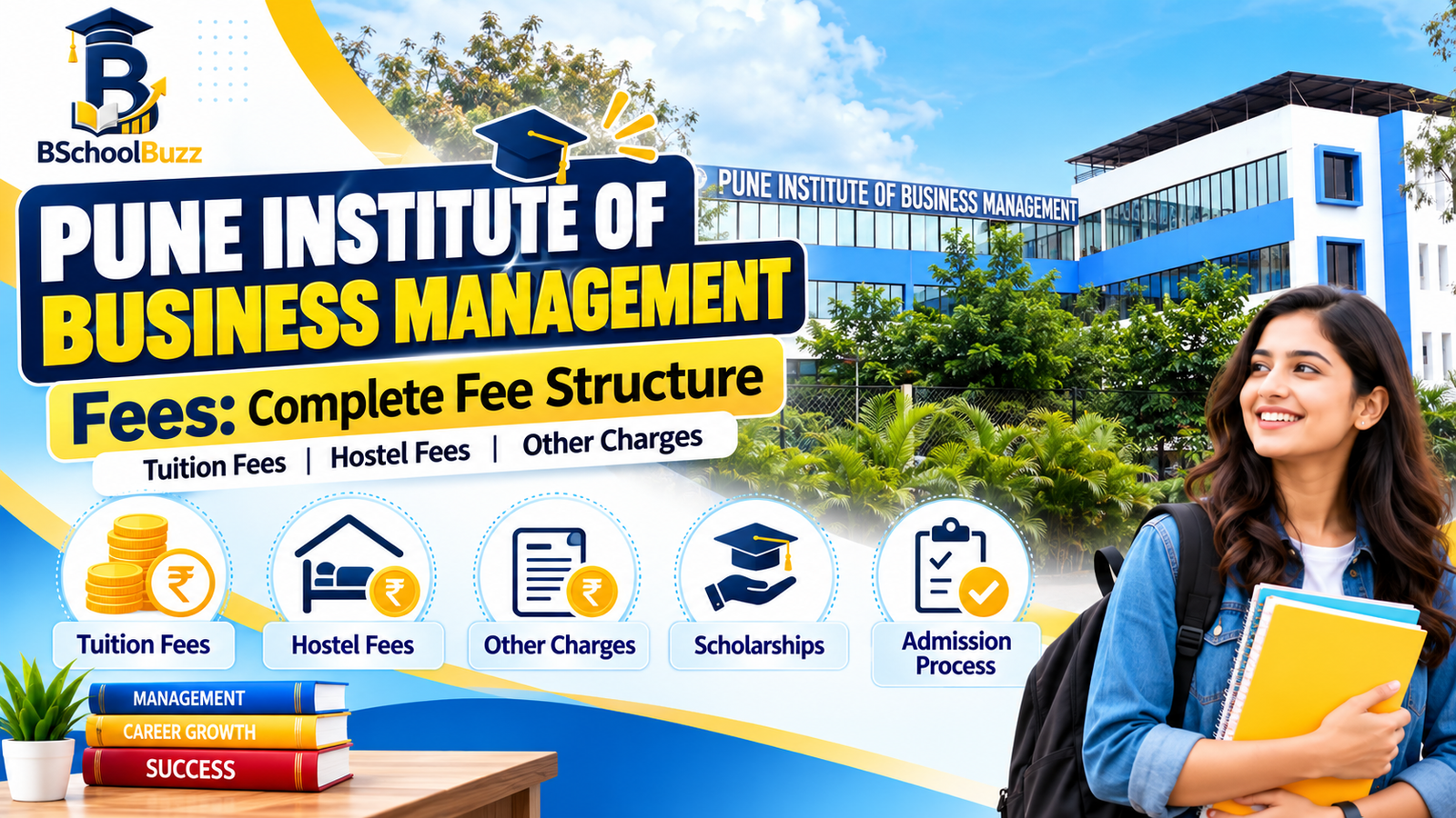 Pune Institute of Business Management Fees: Complete Fee Structure, Tuition Fees, Hostel Fees & Other Charges