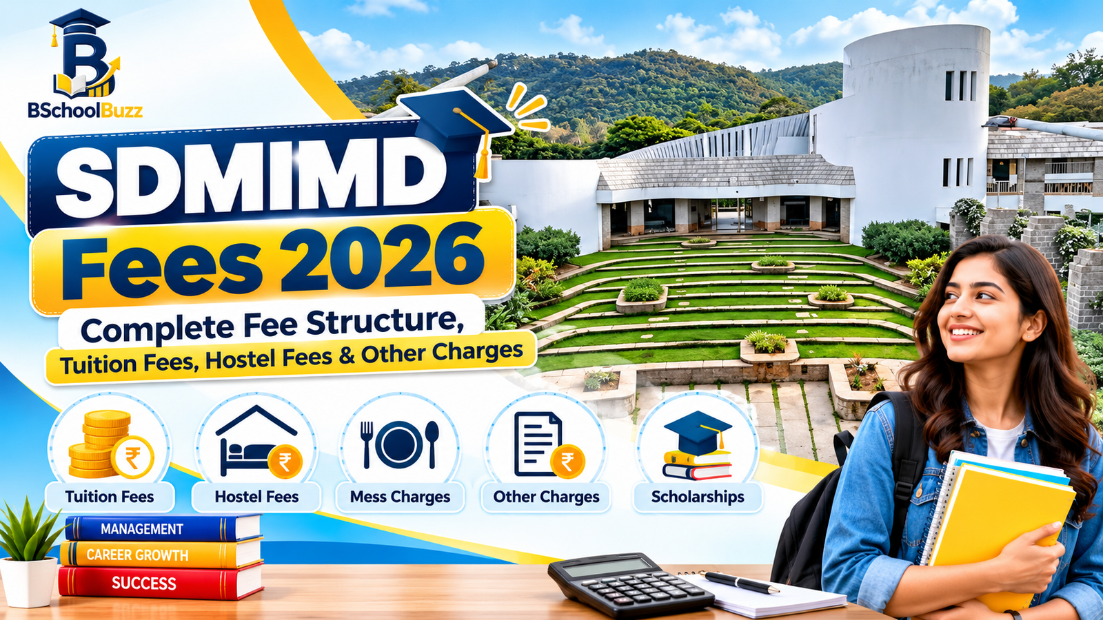 SDMIMD Fees: Complete Fee Structure, Tuition Fees, Hostel Fees & Other Charges