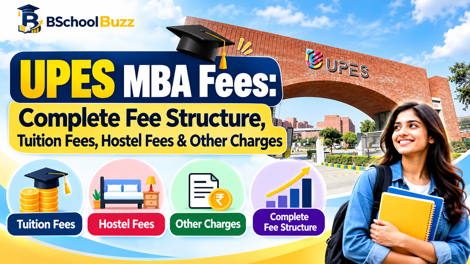 UPES MBA Fees: Complete Fee Structure, Tuition Fees, Hostel Fees & Other Charges
