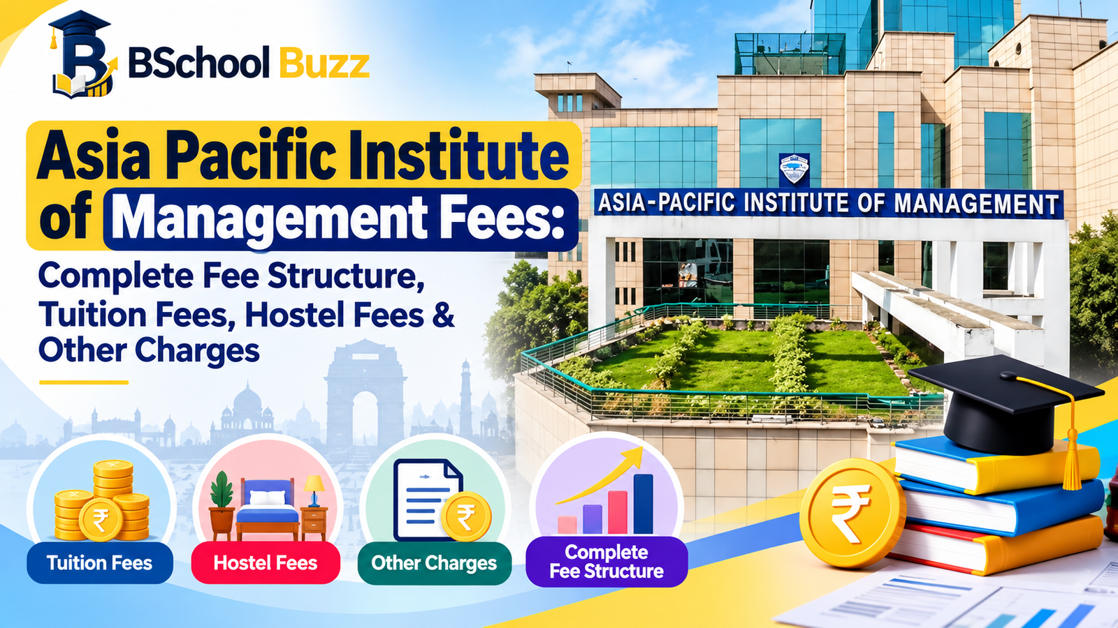 Asia Pacific Institute of Management Fees: Complete Fee Structure, Tuition Fees, Hostel Fees & Other Charges