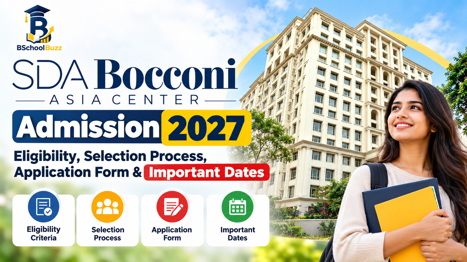SDA Bocconi Asia Center Admission 2027: Eligibility, Selection Process, Application Form & Important Dates