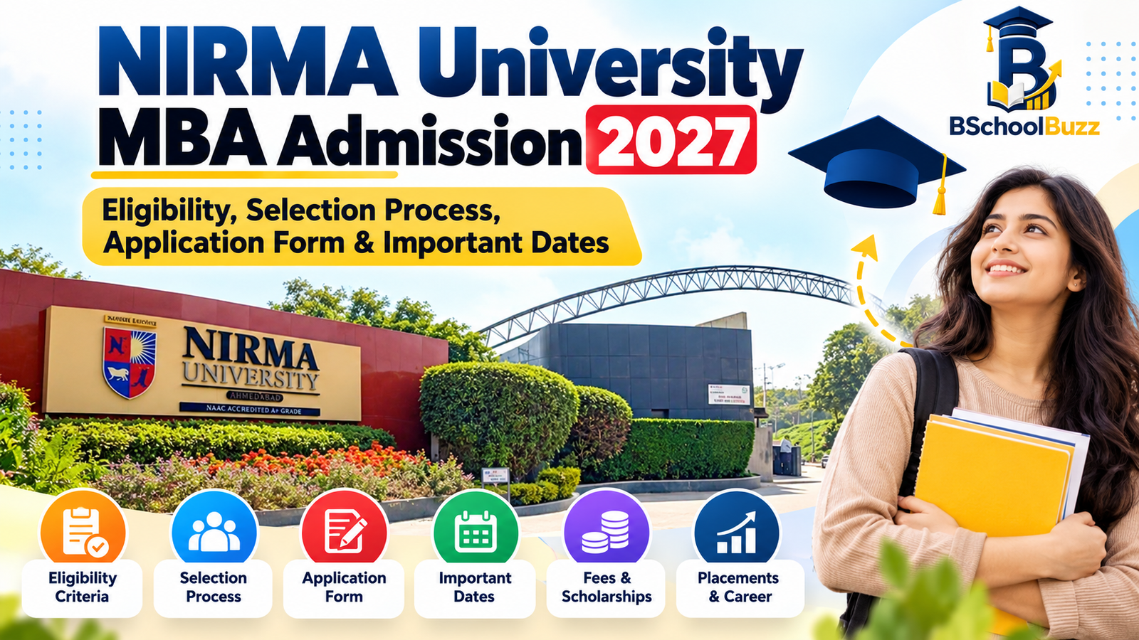 NIRMA University MBA Admission 2027: Eligibility, Selection Process, Application Form & Important Dates